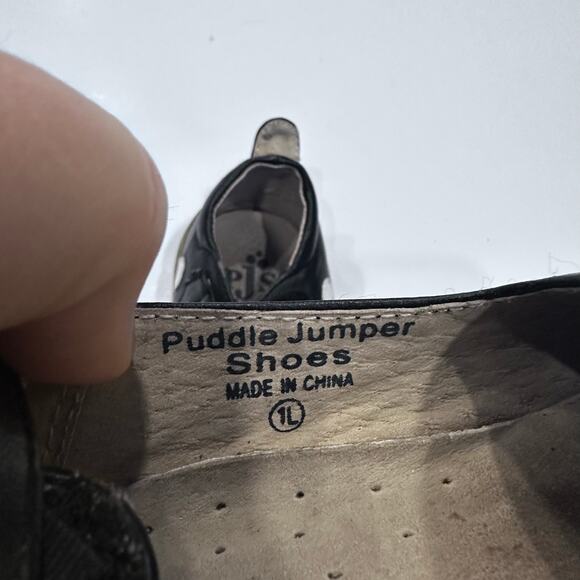 Puddle Jumper leather Shoes - Fun Design! Size 1 - Picture 7 of 7